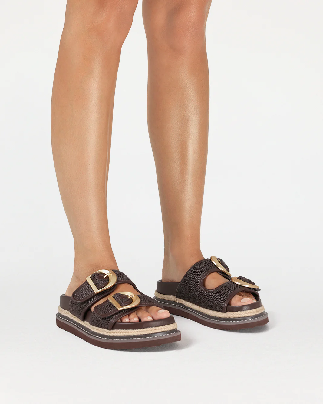 ANORA - CHOCOLATE RAFFIA - Image 3