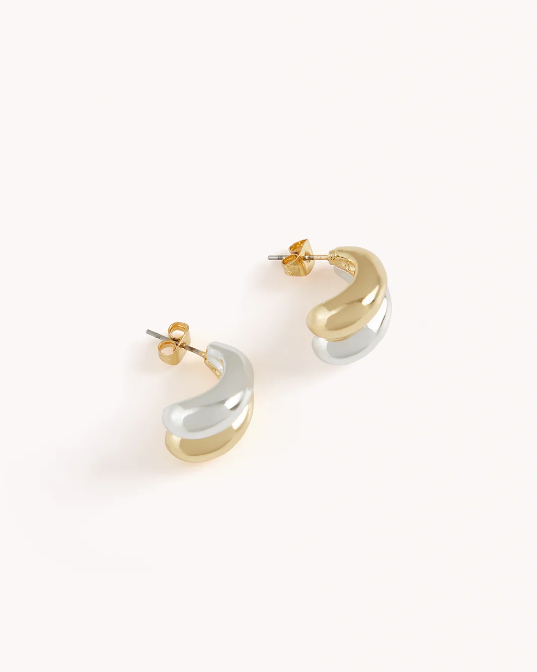 ELARA EARRINGS - GOLD PLATED 18K-STERLING SILVER - Image 4