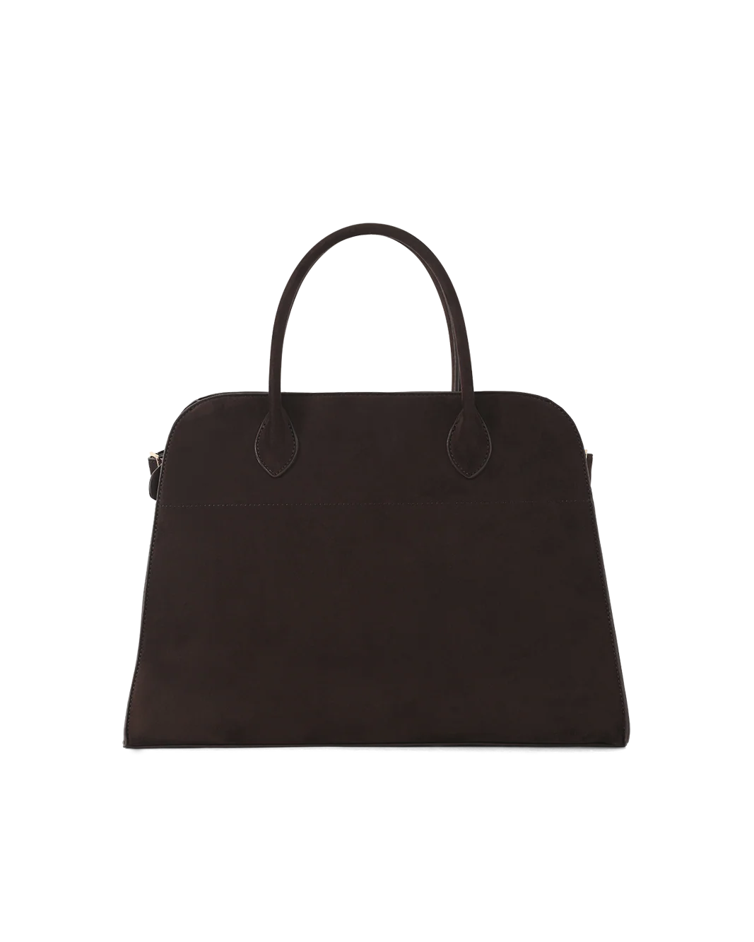 VALLEY HANDLE BAG - DARK CACAO SUEDE - Image 4